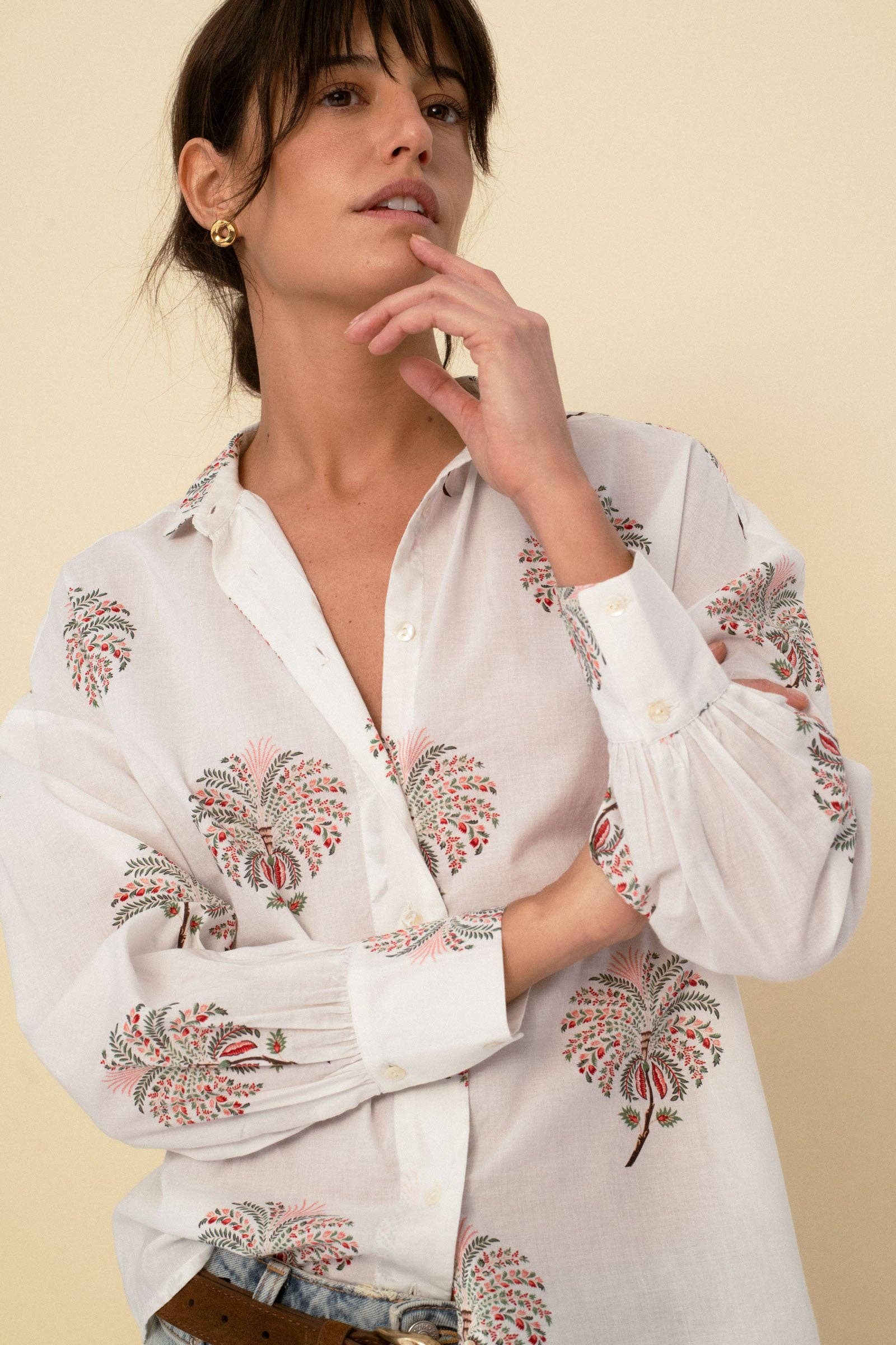 Alexa Blouse White