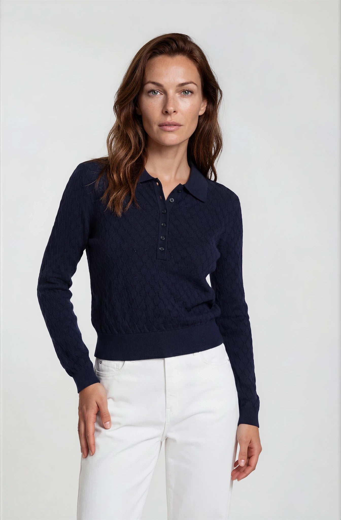 Amsterdam Polo Neck Sweater