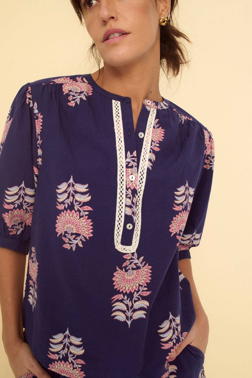 Luisa blouse blue