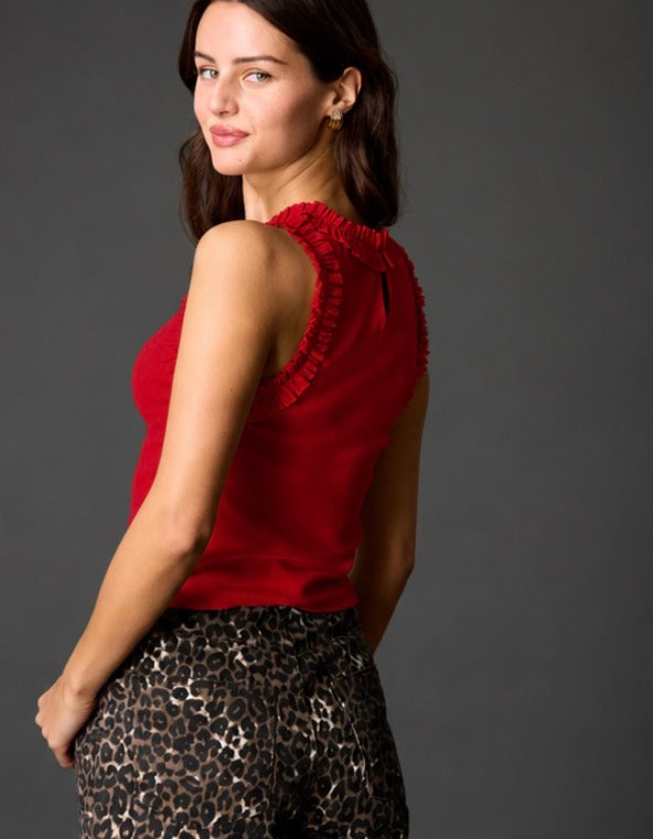 Layne Red Top
