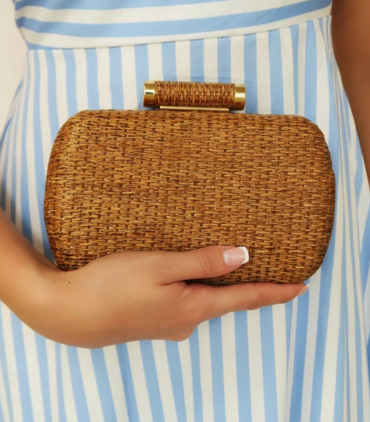Bermuda Clutch Dark Brown