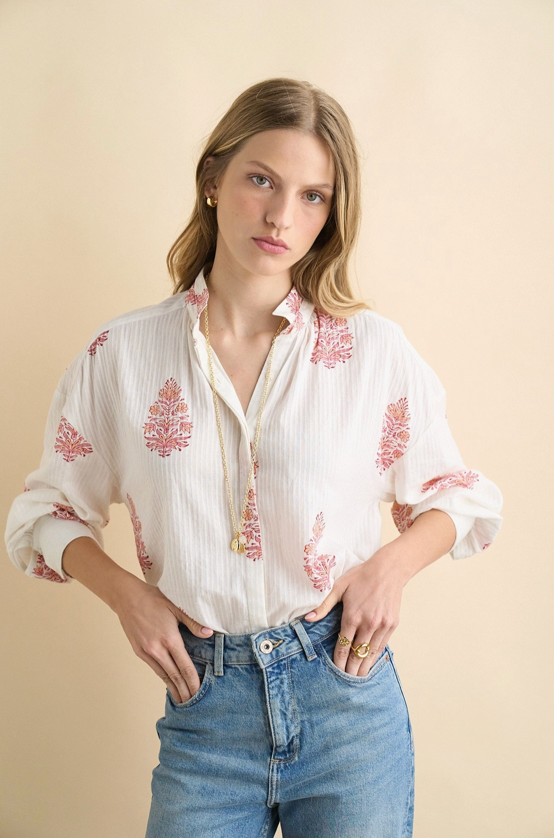 Alexa Blouse Pink