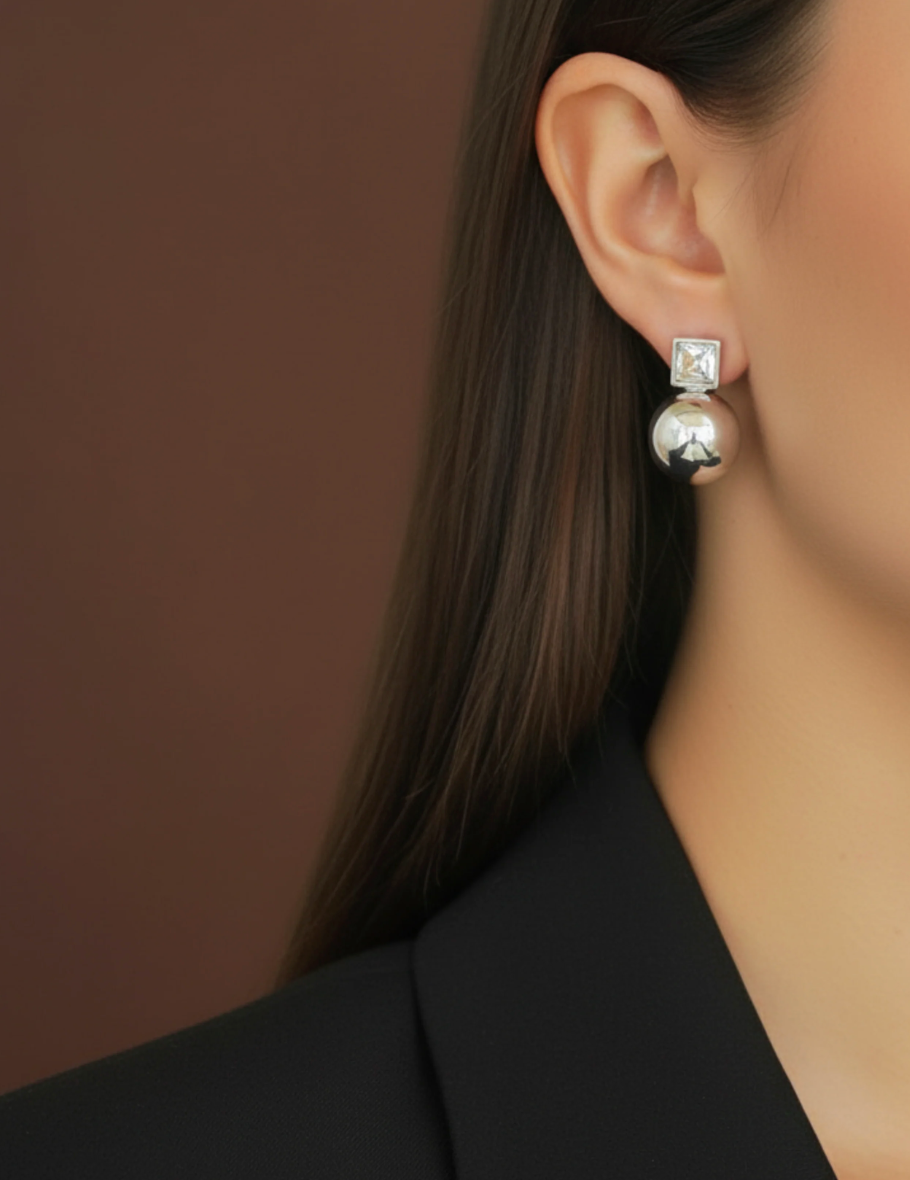 Ophelia Drops - Silver