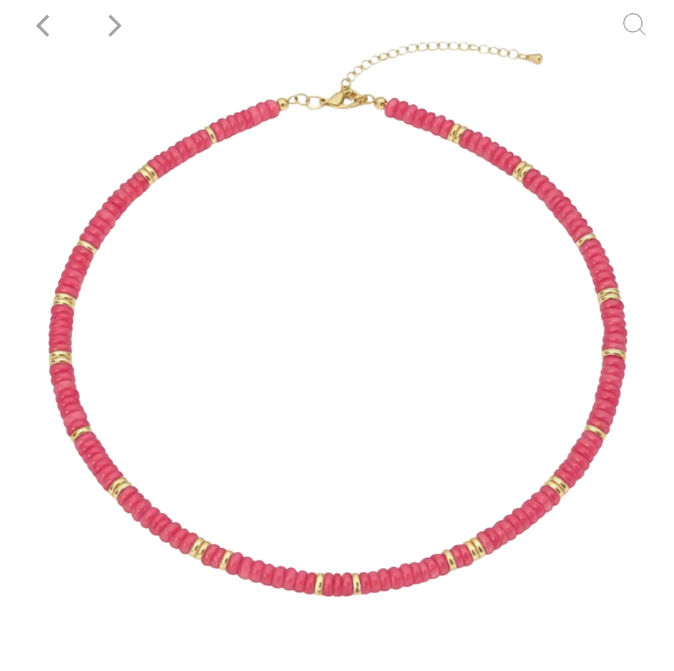 Portofino Collar - Dark Pink