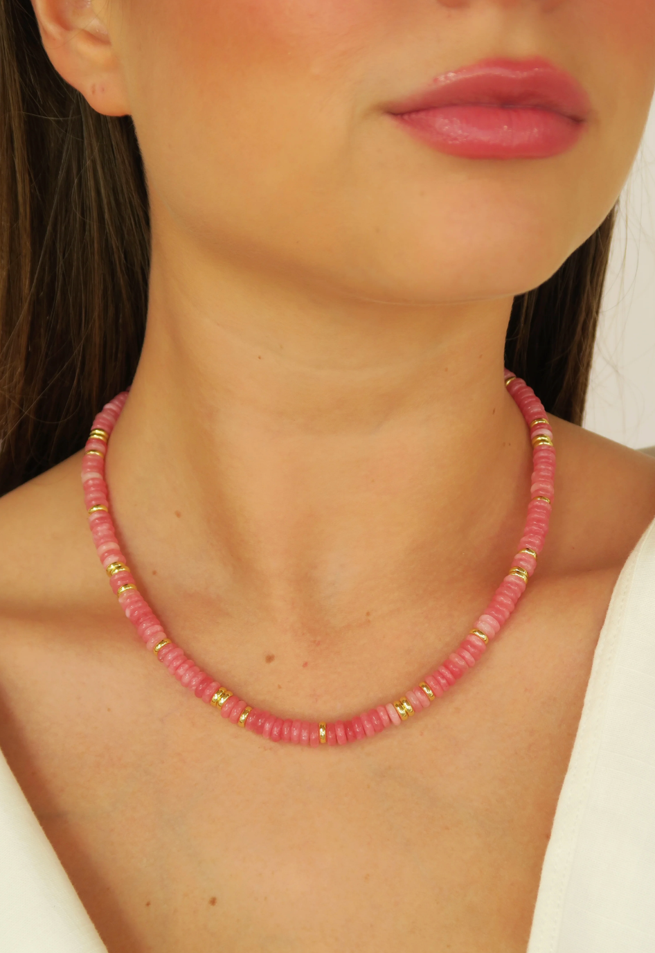 Portofino Collar - Dark Pink