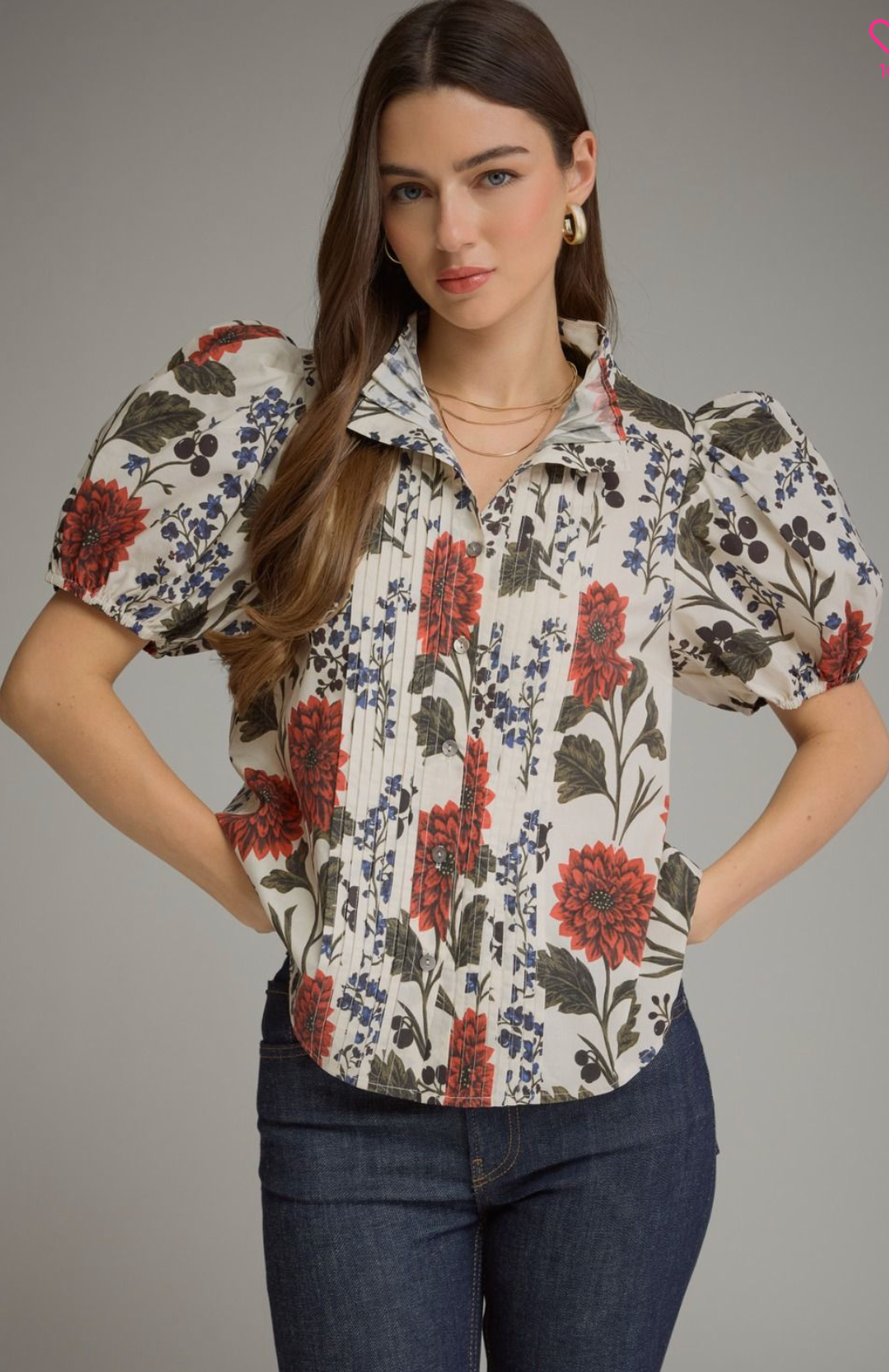 Espre Ecru Blouse