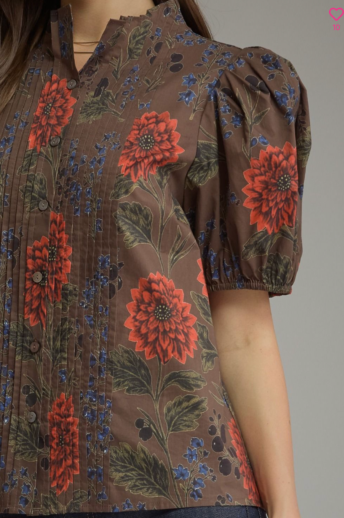 Espre Camel Blouse