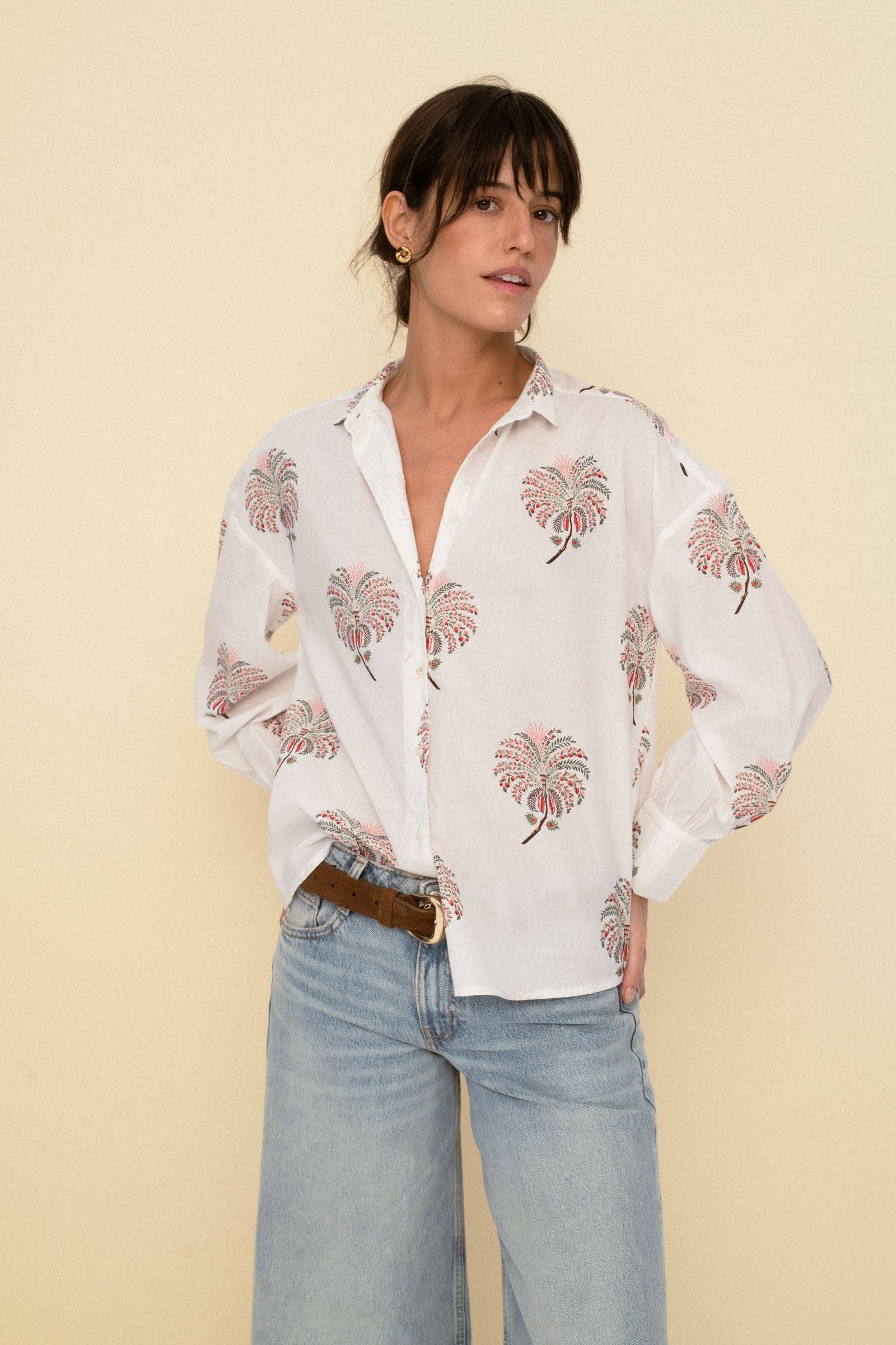 Alexa Blouse White
