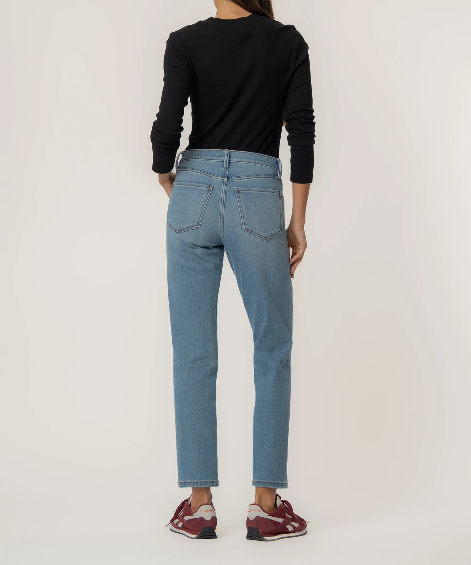 Blair High Rise Fab Ab New Straight Leg