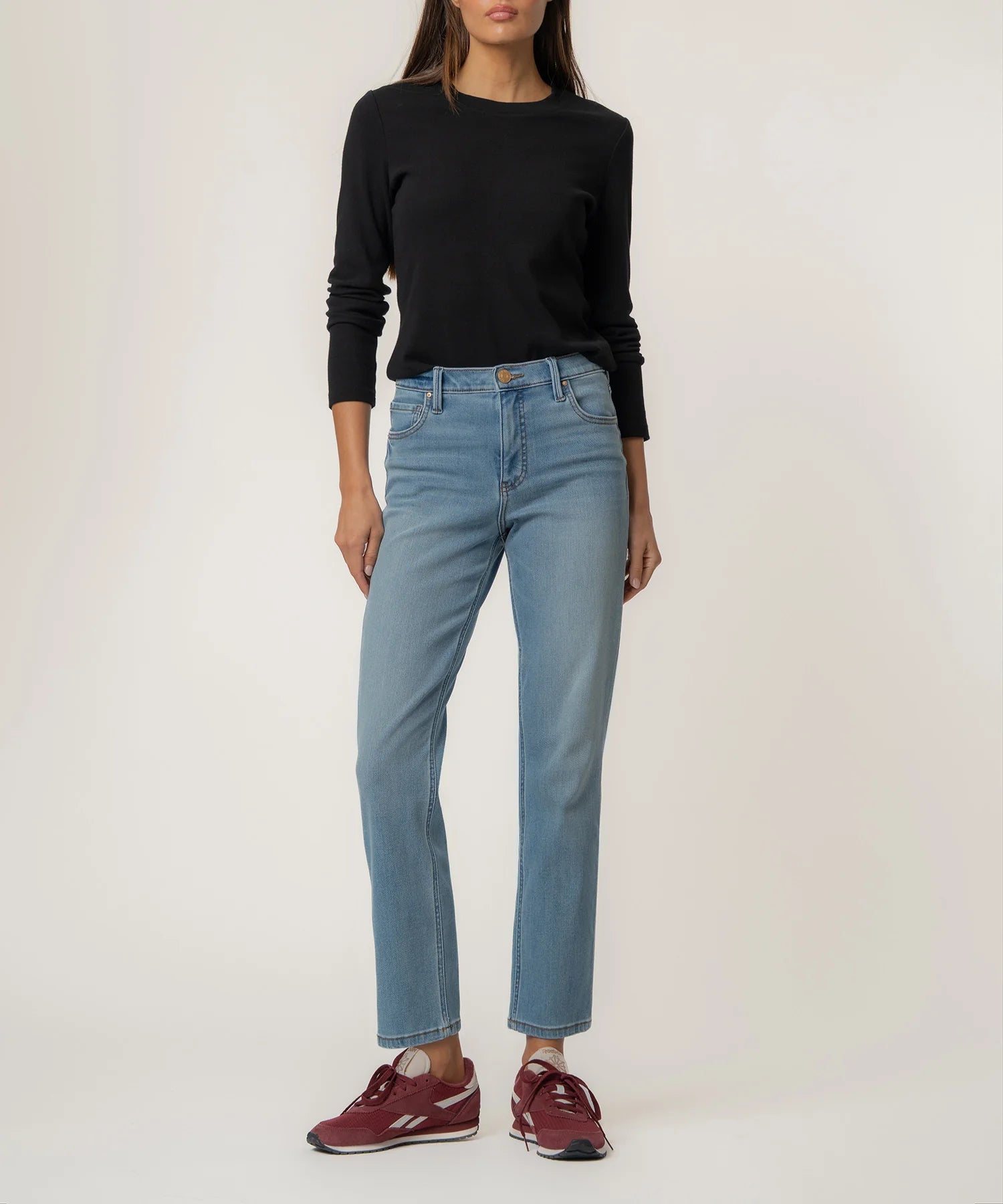 Blair High Rise Fab Ab New Straight Leg
