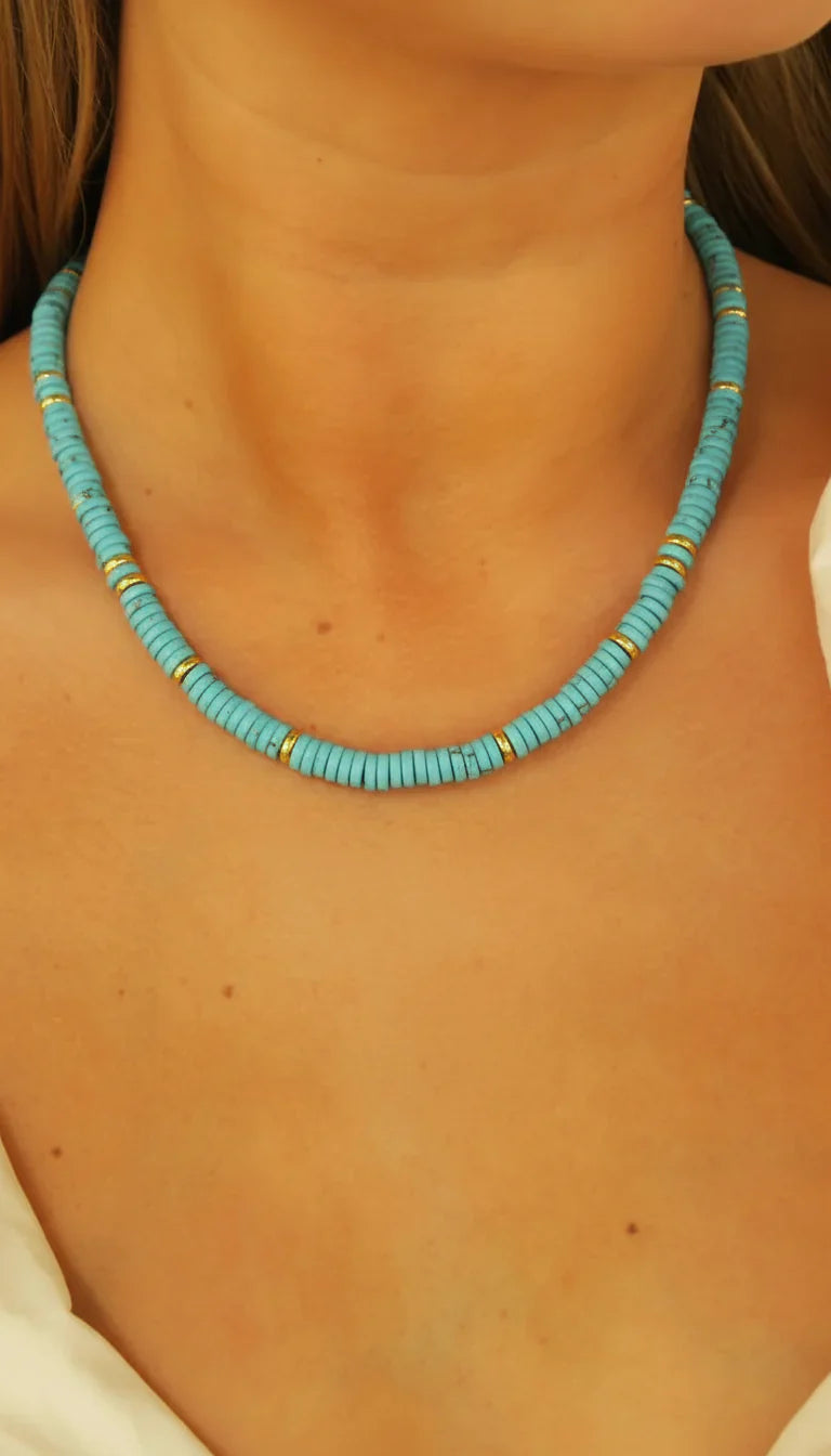 Portofino Collar- Turquoise