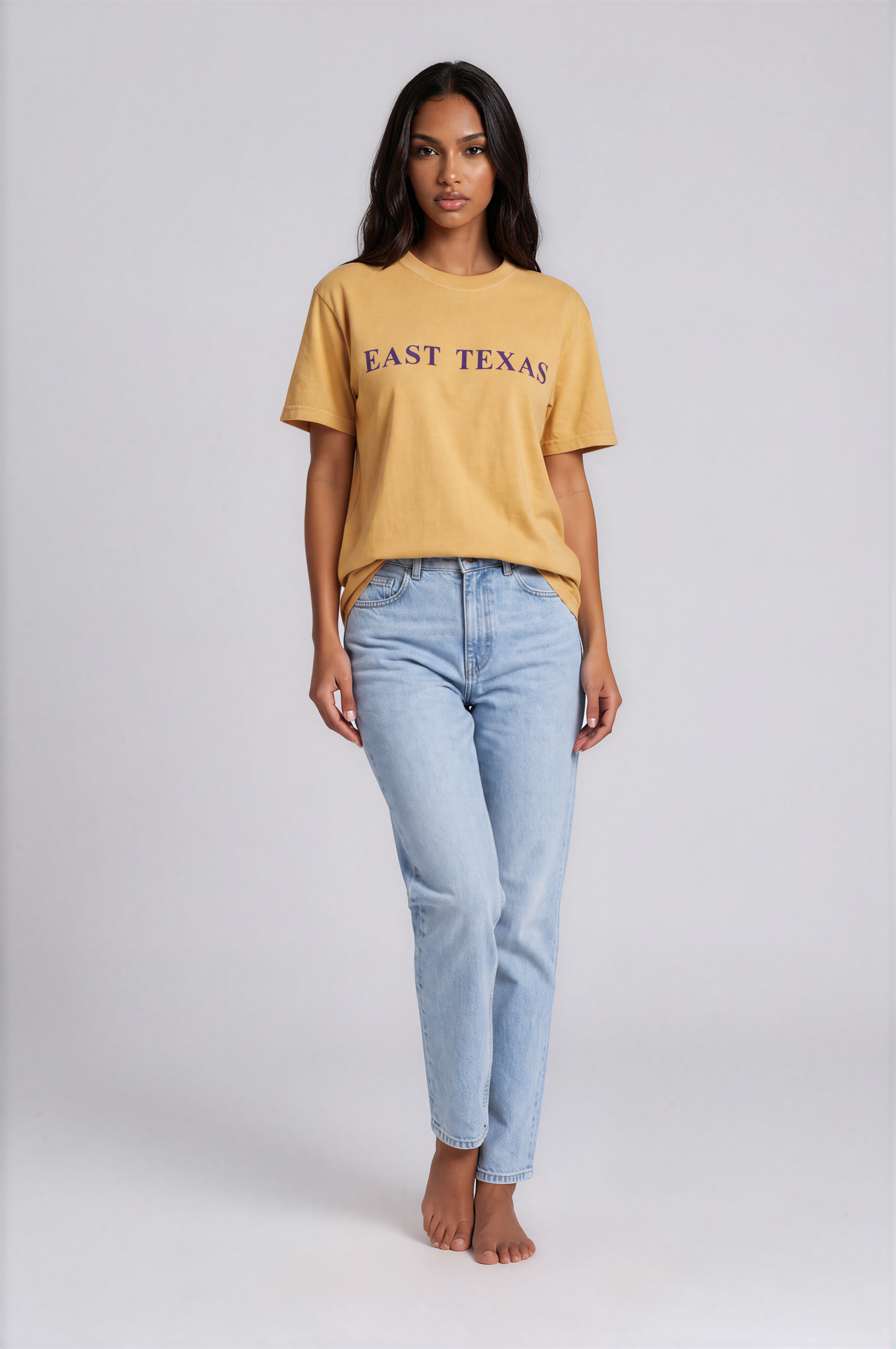 East Texas Tee - Mustard