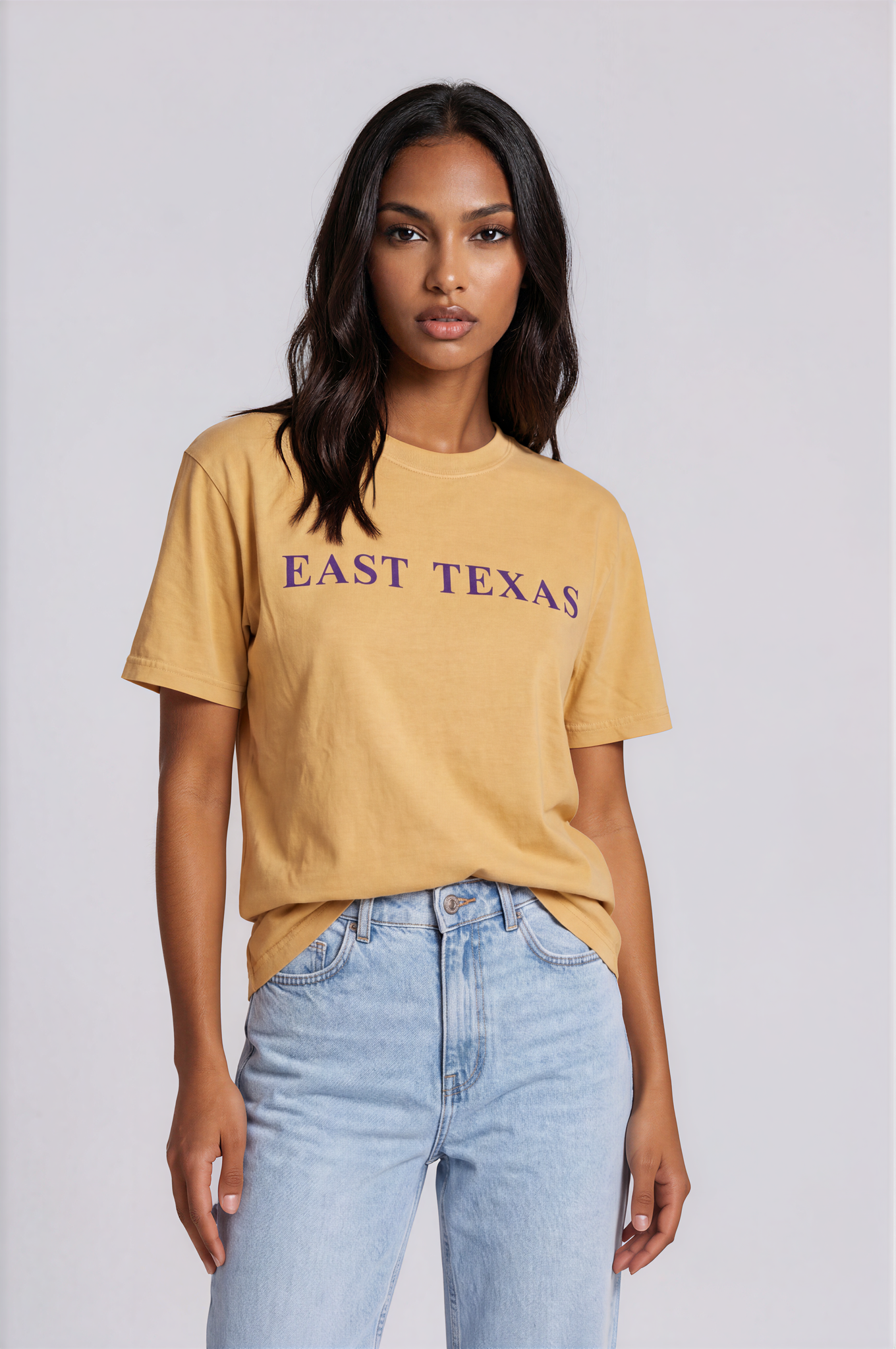 East Texas Tee - Mustard