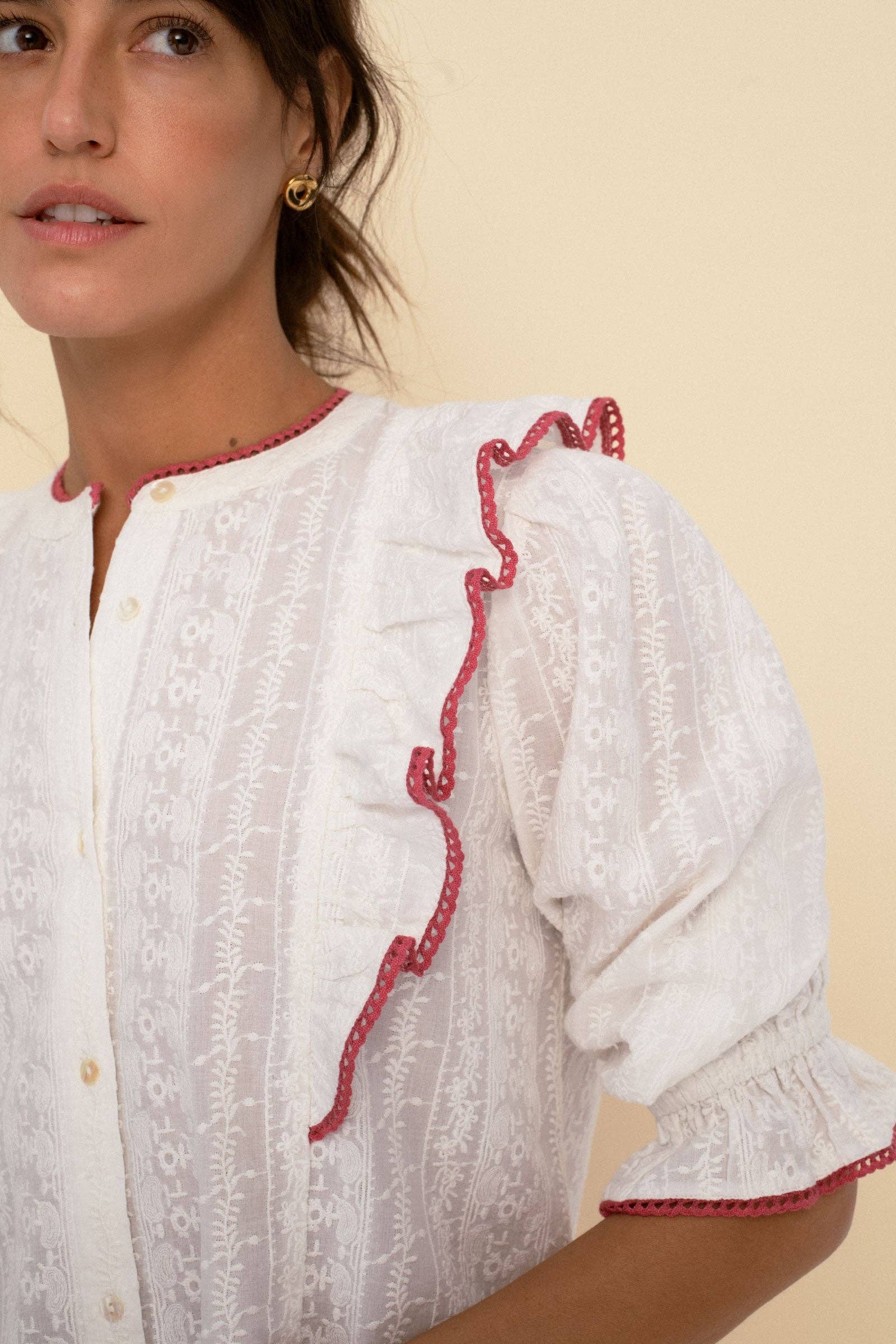 Jo blouse white