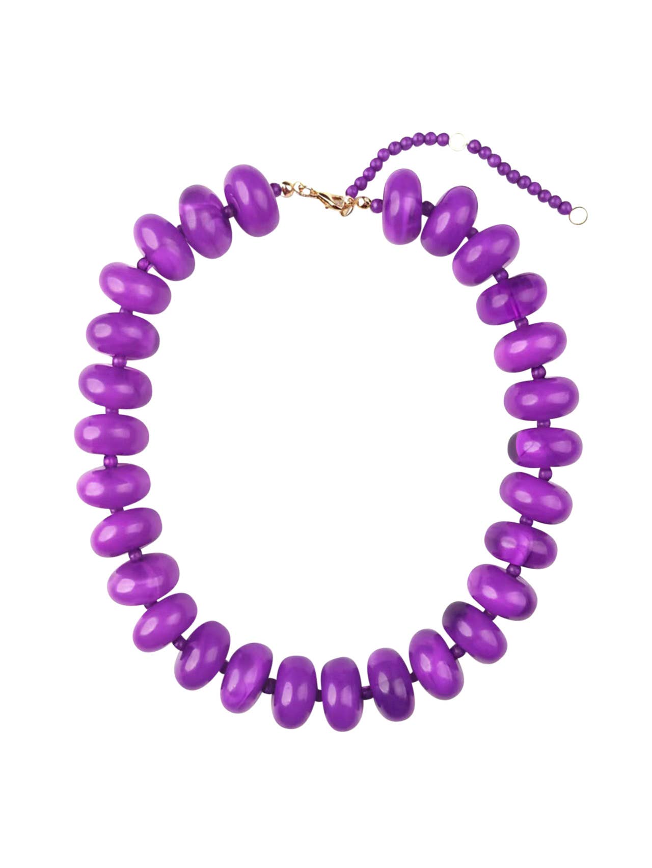 Bailey Necklace- Purple