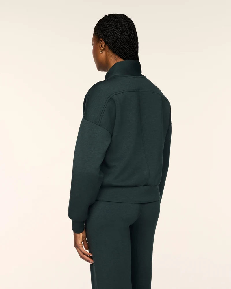 Airessentials Shawl Collar Half Zip- Night Forest
