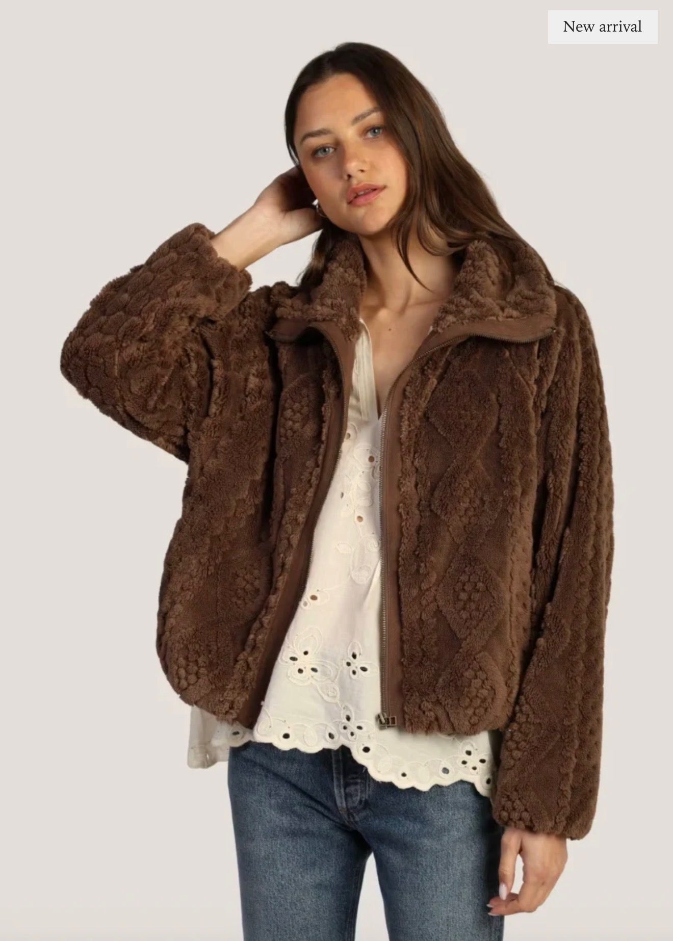 So Cozy Cable Jacket