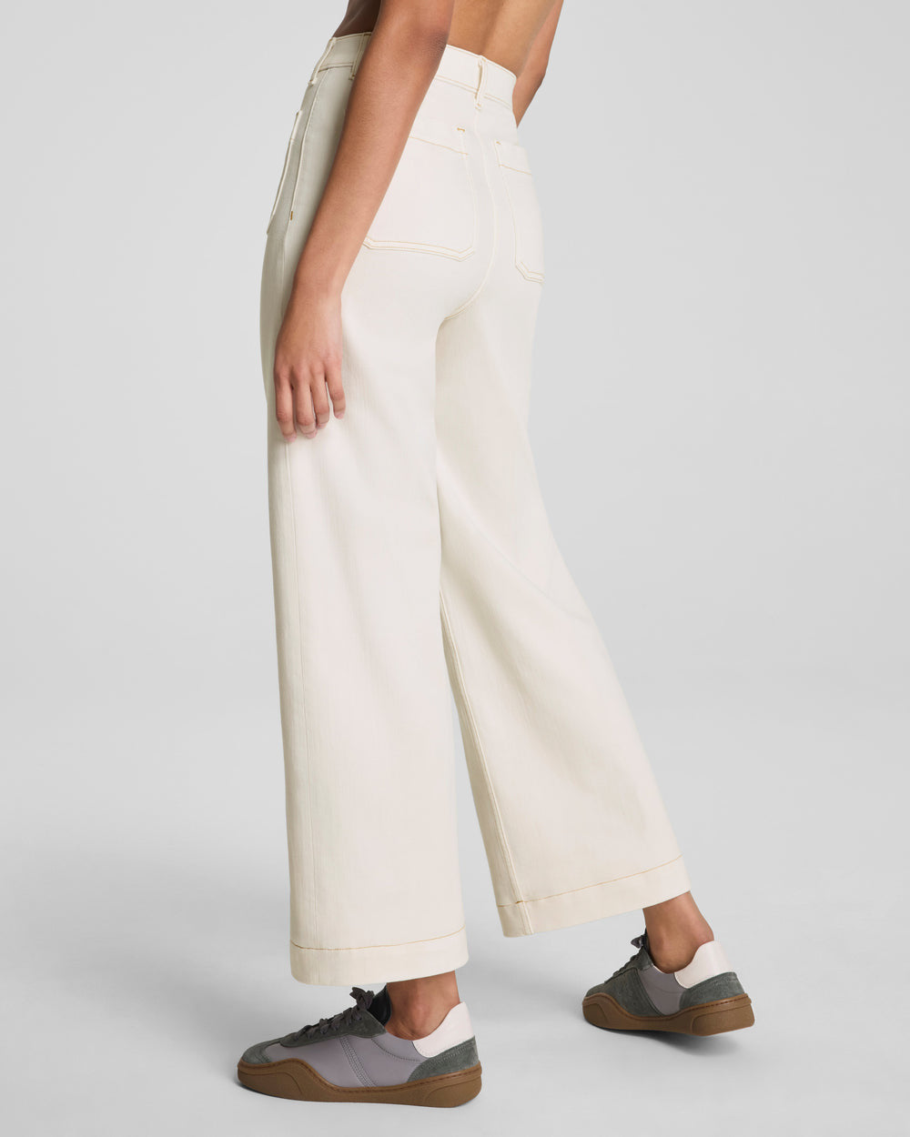 Spanxshape Cropped Wide Leg Jean