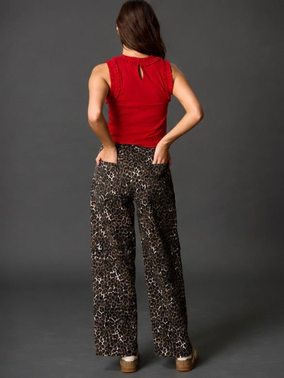Layne Red Top