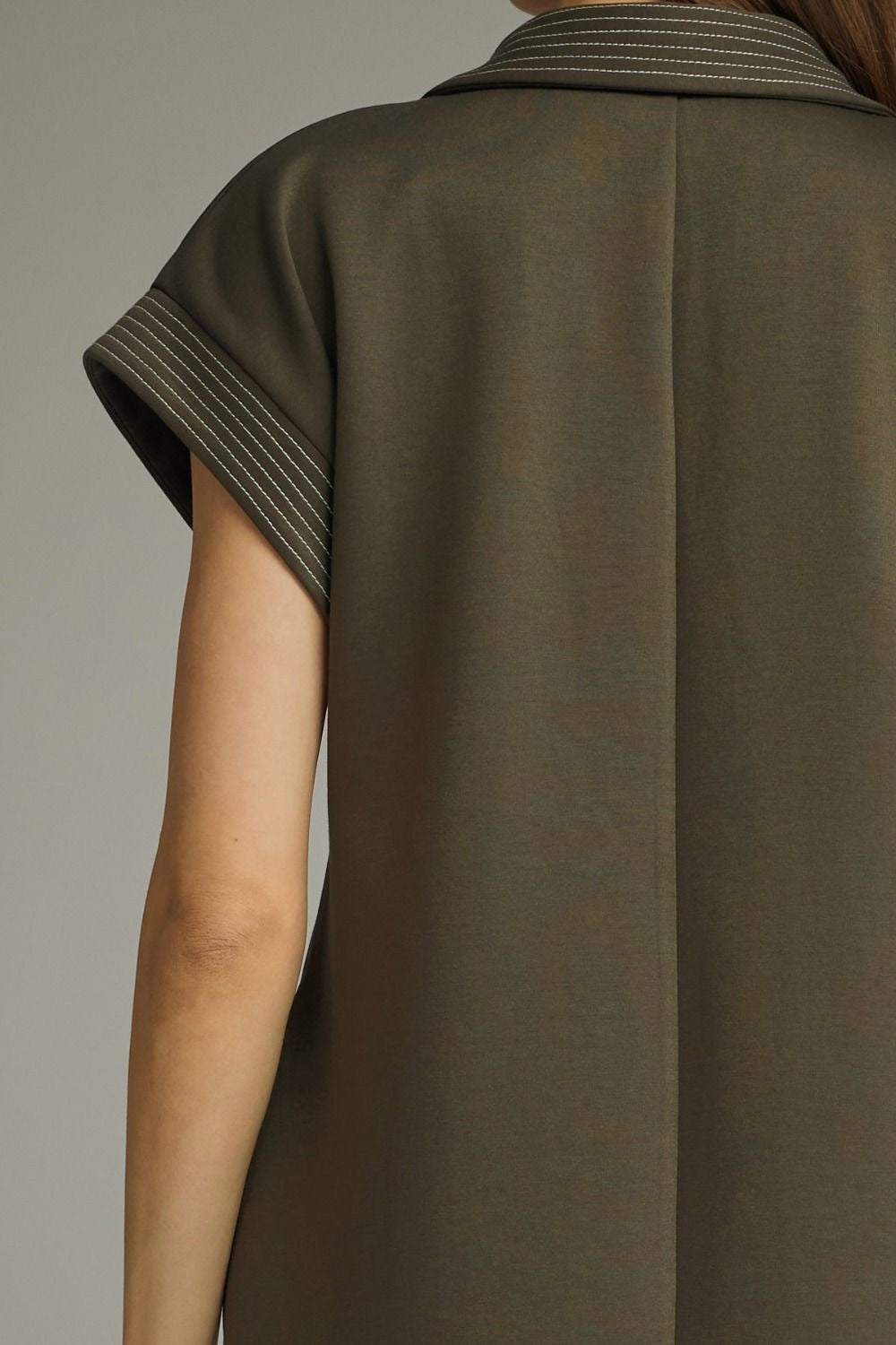 Belmont Olive Dress
