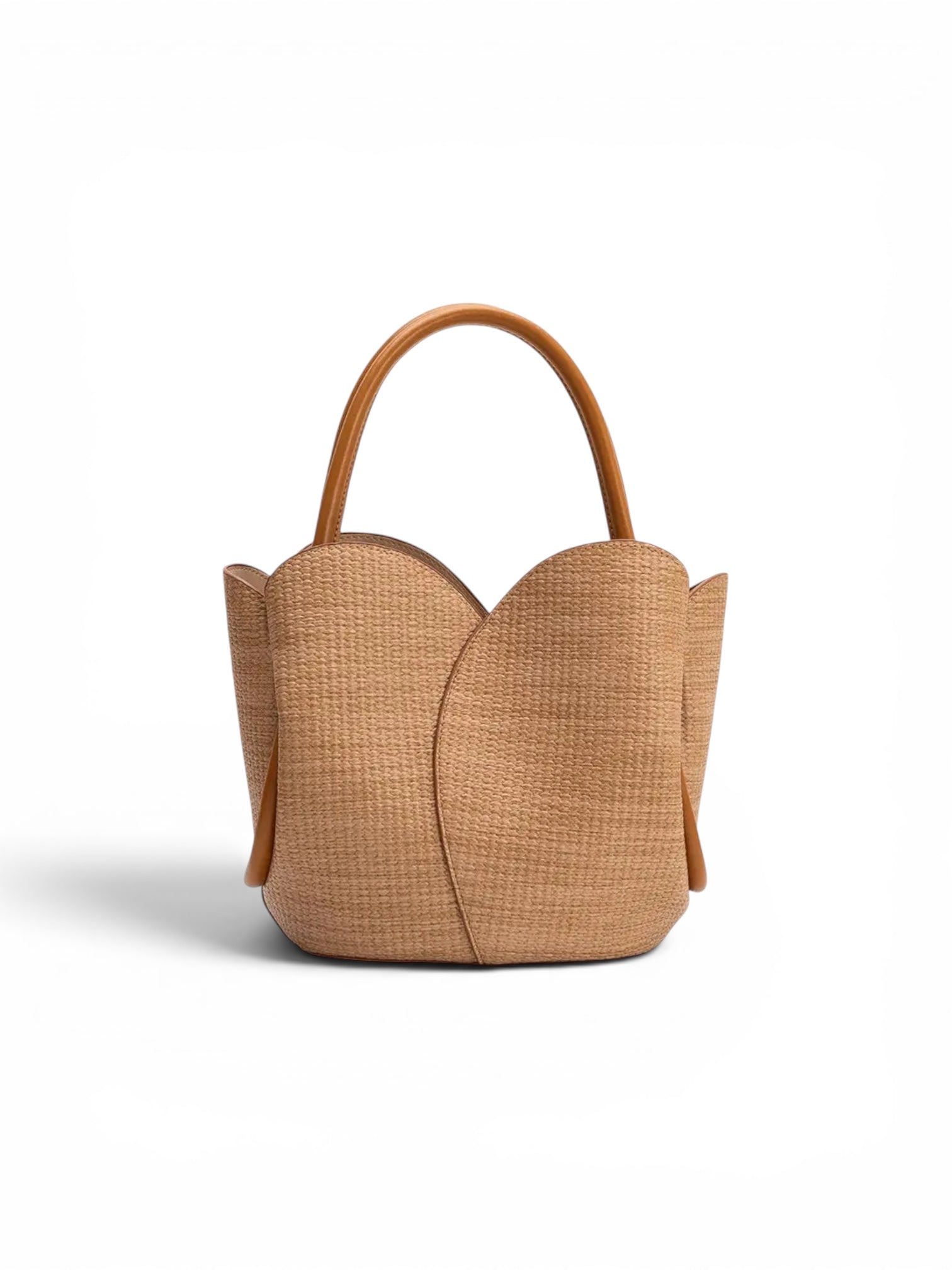 Tulip Raffia Handbag