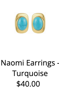Naomi Earrings Turquoise