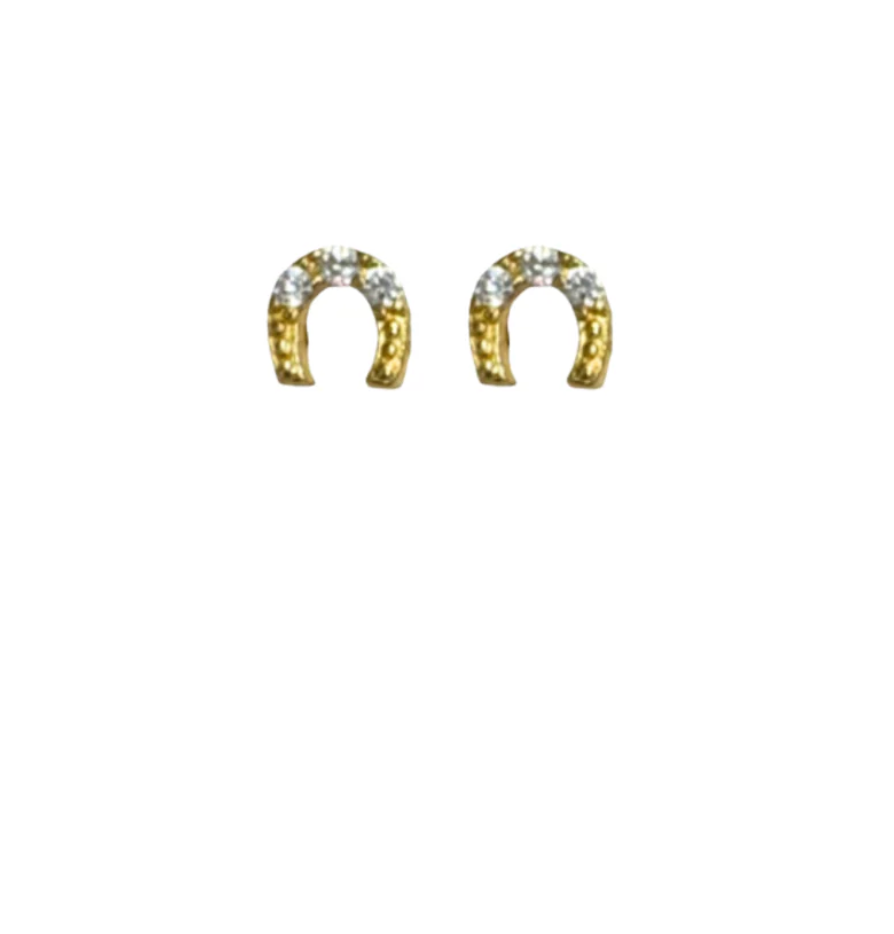 Mini Horseshoe Studs