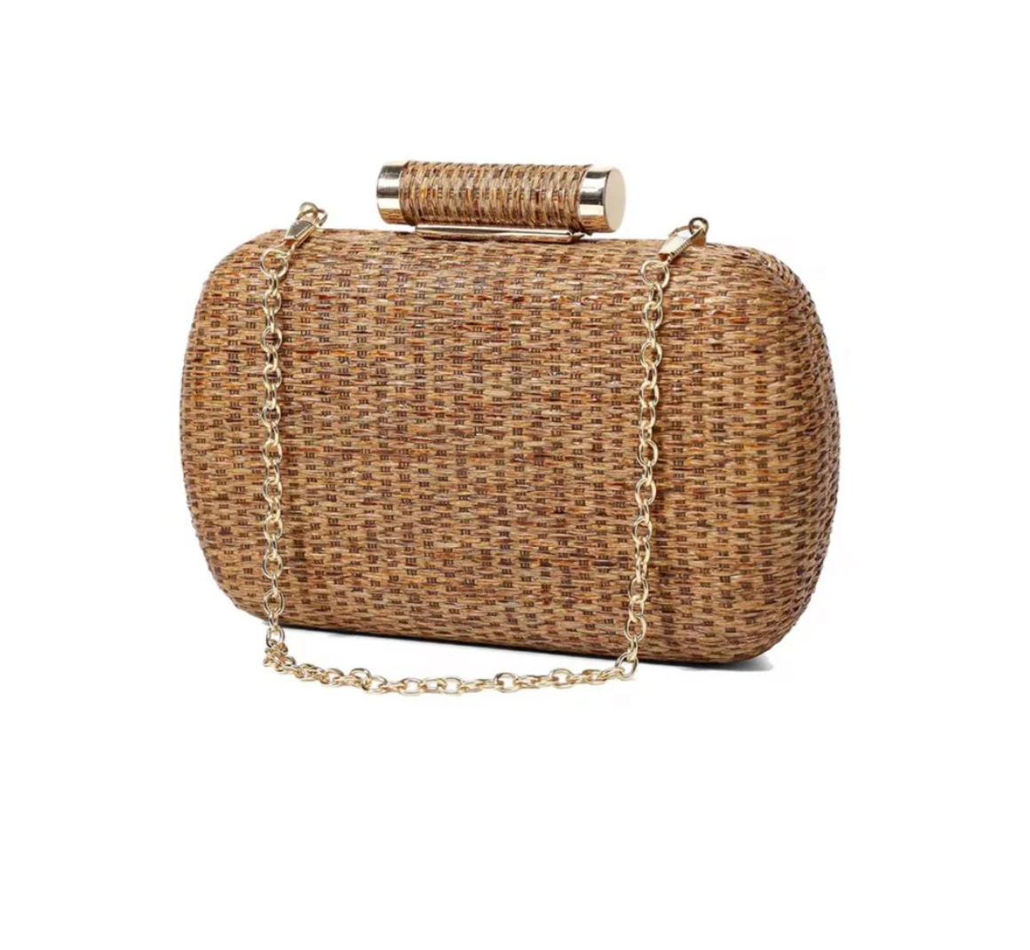 Bermuda Clutch Dark Brown