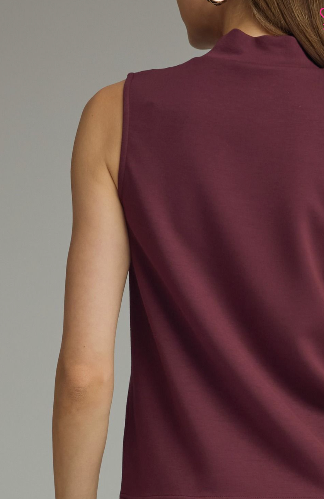 Isla Top- Burgundy