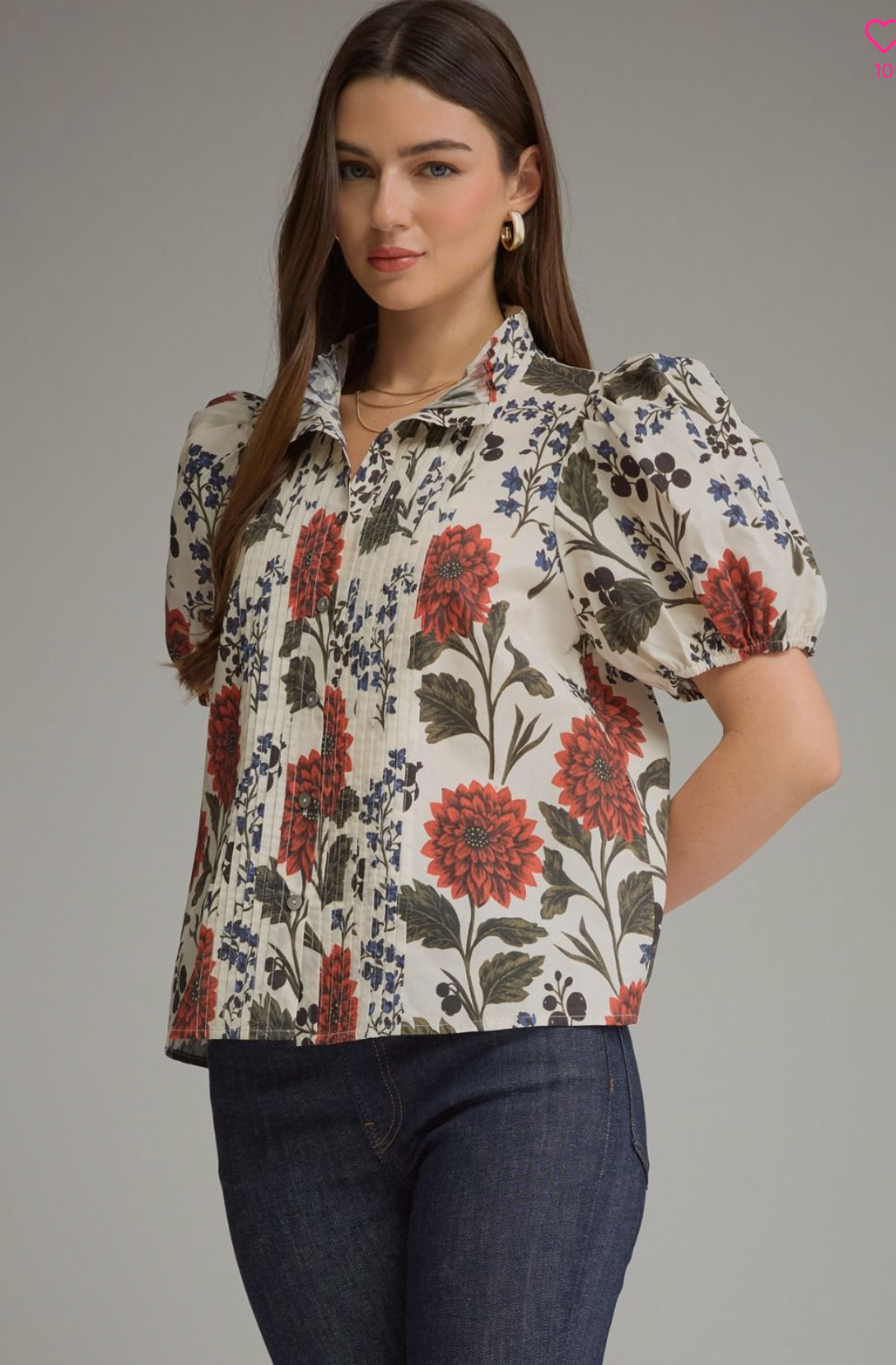 Espre Ecru Blouse
