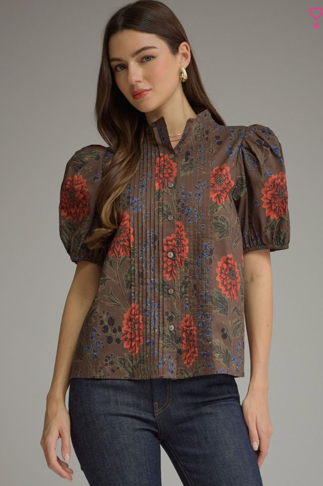 Espre Camel Blouse
