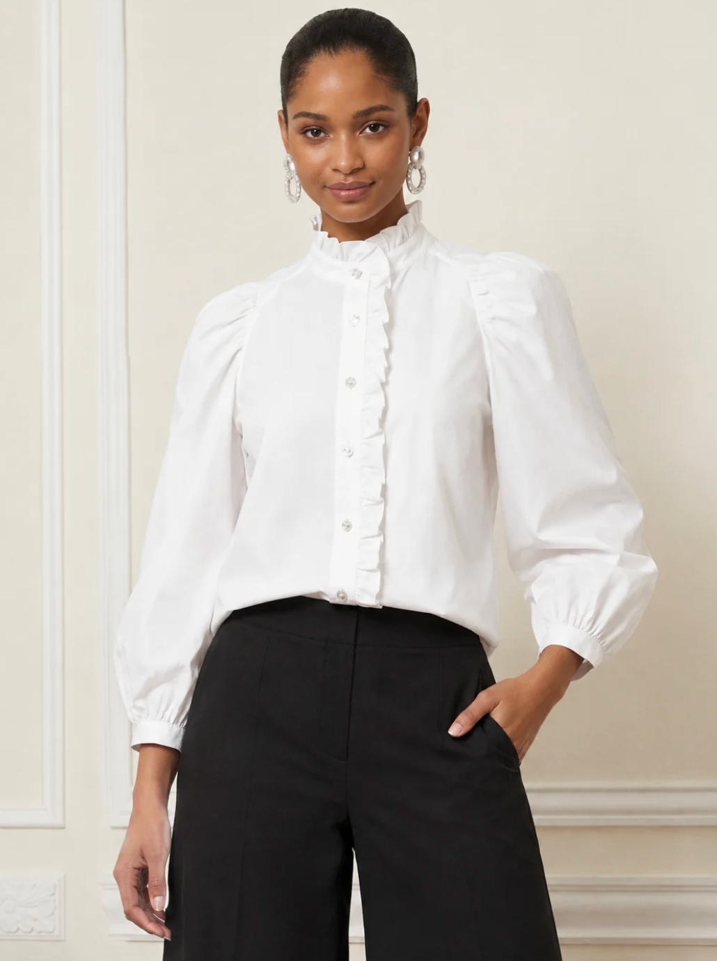 Sisley Poplin Blouse