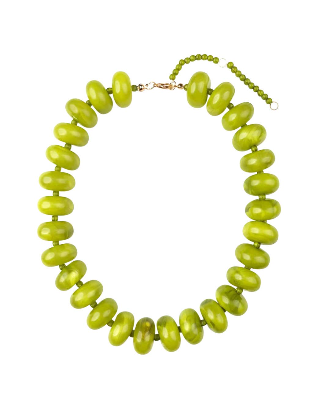 Bailey Necklace- Chartreuse