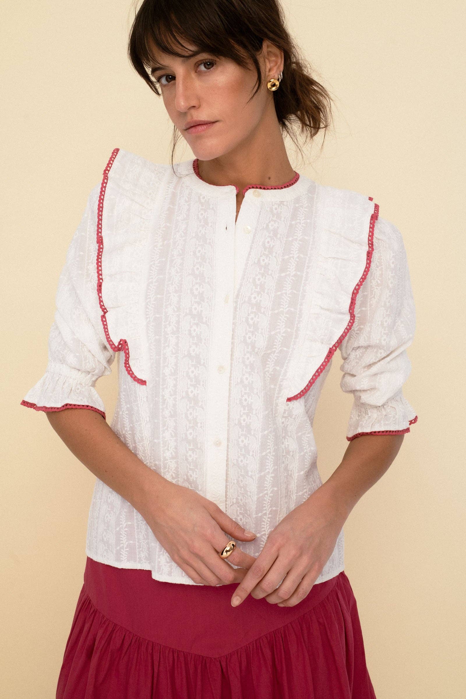 Jo blouse white